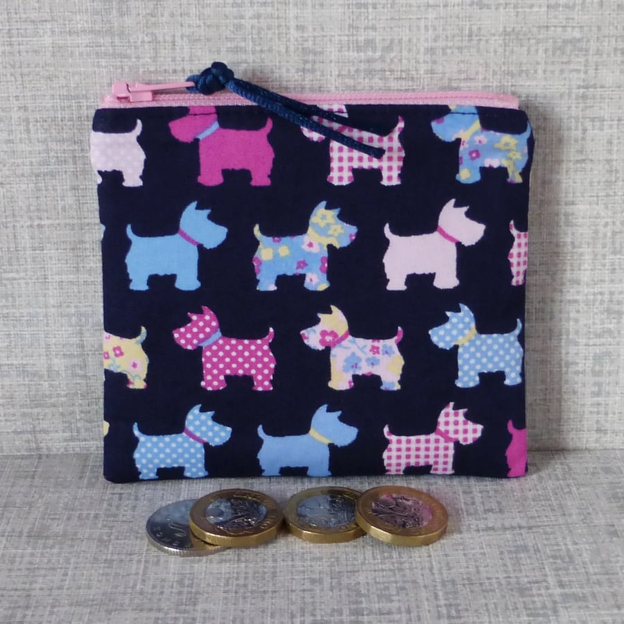 Coin purse, scottie dogs