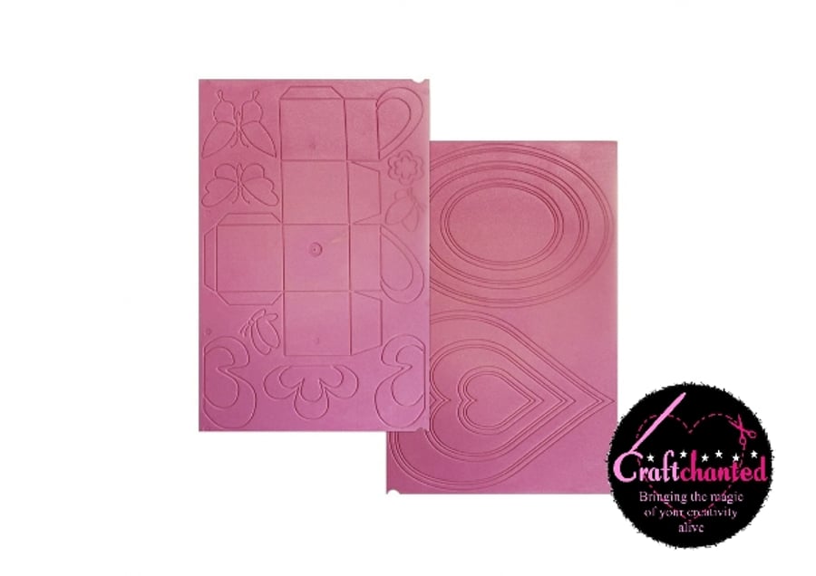 Ultimate Pro By Crafter's Companion - Boxes Double Sided Embossing Board