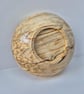 Woodturned tea-light holder, spaltic driftwood - Image 5