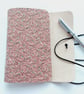 Pink Flower Cork Notebook Journal - Image 4