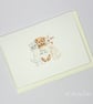 Welcome Little One – Baby Animal Card -  Blank Card - Newborn - Image 1