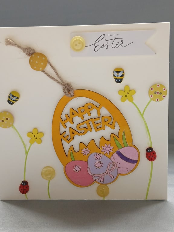 Handmade Easter card 