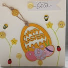 Handmade Easter card 