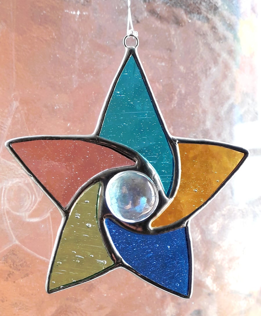 STAINED GLASS STAR