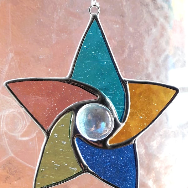 STAINED GLASS STAR