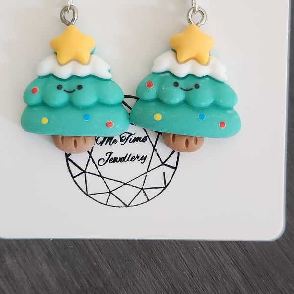 Christmas Tree Earrings