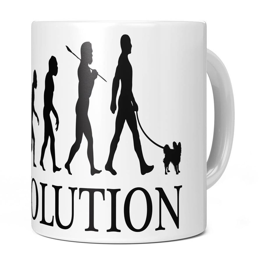 Papillon Evolution 11oz Coffee Mug Cup - Perfect Birthday Gift for Him or Her Pr