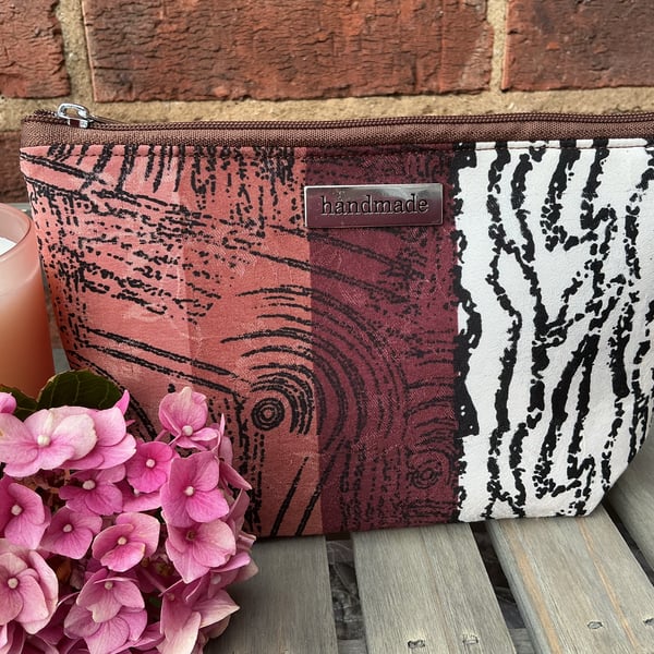 Animal Print Zip Pouch