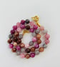 Alashan agate necklace 