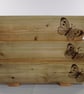 Wooden Butterfly Planters - Set of Three - Image 2