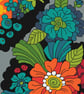 148 - Groovy Flower Power - Bright Floral Retro Flowers - Cross Stitch Pattern - Image 4