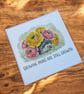 The Healing Hedgehog Greetings Card – Growing Pains Are Still Growth - Image 2