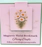 Daisy Magnetic Bookmark - Botanical Bookmark Gift