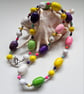 Artisan Colourful Howlite Necklace  - Image 4
