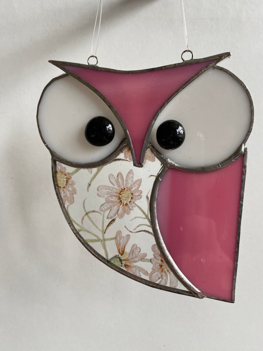 Stained Glass Owl