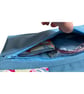 Liberty Floral fabric interchangeable and double pointed knitting needle case, - Image 4