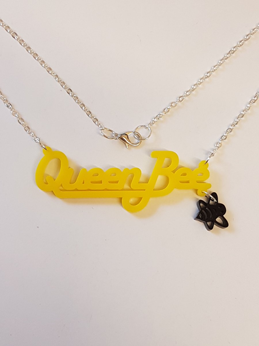 Queen Bee Necklace - Acrylic