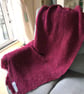 Handwoven blanket Afghan Red Squirrel  - Image 3