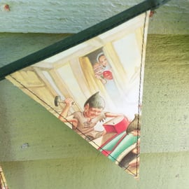 Elves and the Shoemaker - vintage Ladybird book bunting