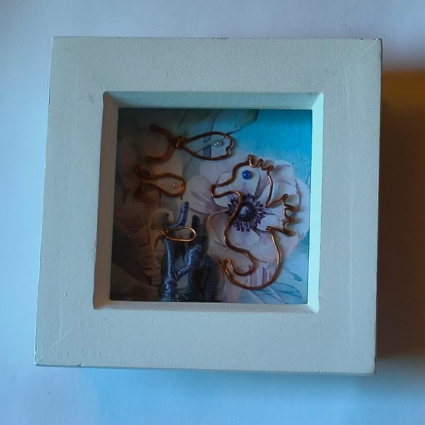 Under the sea themed quirky mini frame gift