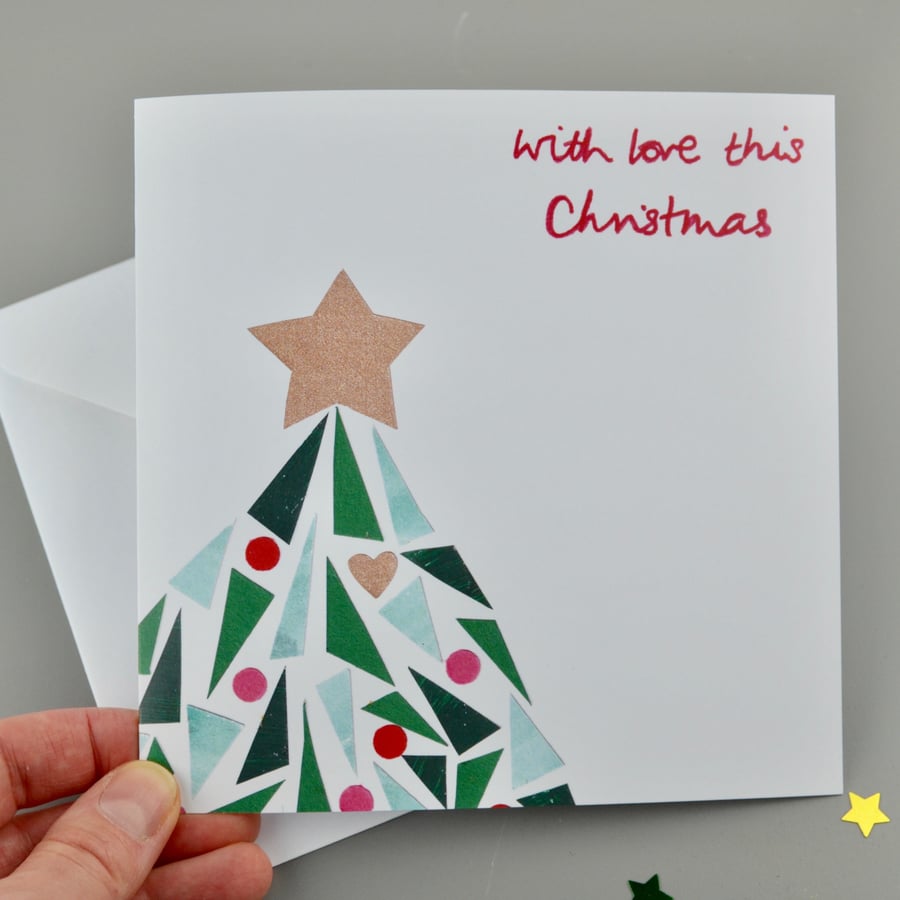 Christmas Card with love this Christmas