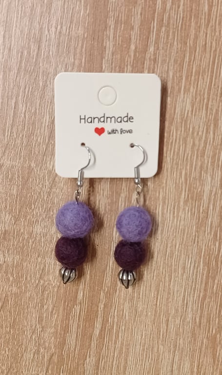 Felt Earrings