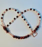Tiger Eye & Crystal Necklace, Birthday, Anniversary, Valentine, Mothers Day Gift - Image 3