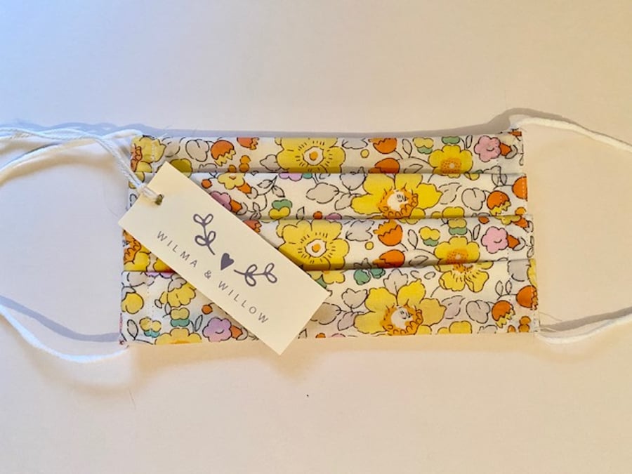 Adults Liberty fabric face mask