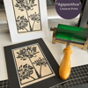 "Agapanthus" - Lino Print