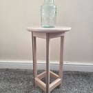 Maple and Walnut Side Table