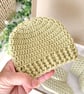 Baby Beanie Hat & Booties Gift – Crochet Newborn to 6 Months Set - Image 2