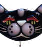 Handmade Fused Glass Cat Brooch. - Image 4