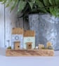 Handmade Tiny Coastal Oak Cottages Home Decor