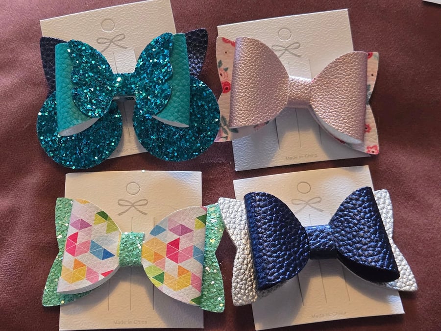 Handmade Hair Bow - XL Size