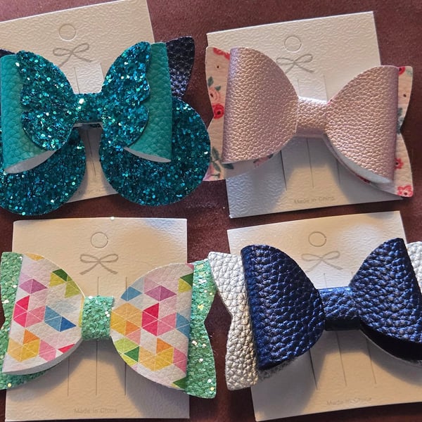 Handmade Hair Bow - XL Size