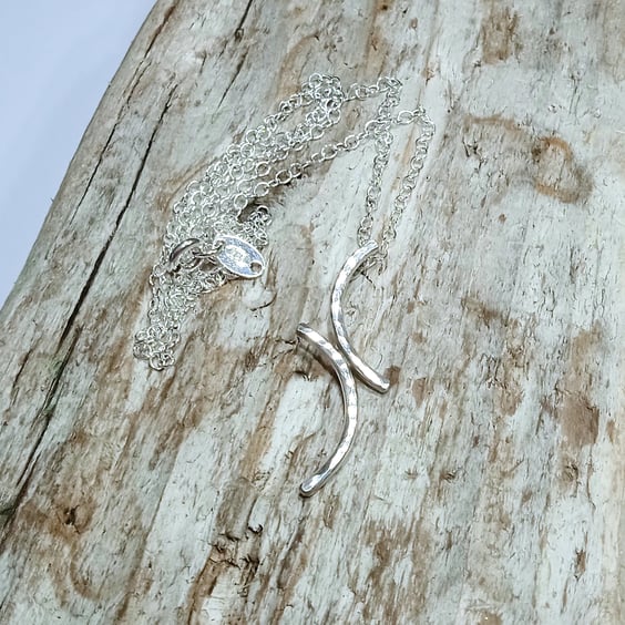 Handmade Sterling Silver Pendant (NKSSPDCP2) - UK Free Post