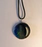 Earth and Water Glass Pendant - Image 2