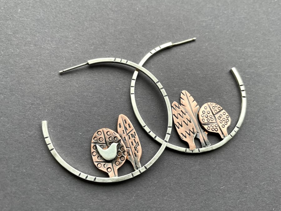 Woodland walk statement hoops 