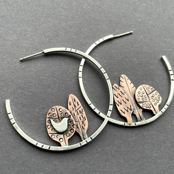 Woodland walk statement hoops 