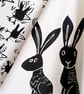 Crows - tea towel - Image 5