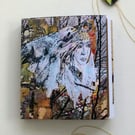 Wood Light, handmade art journal