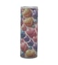 Pastel 3D Hearts Sparkle Tumbler - Image 2