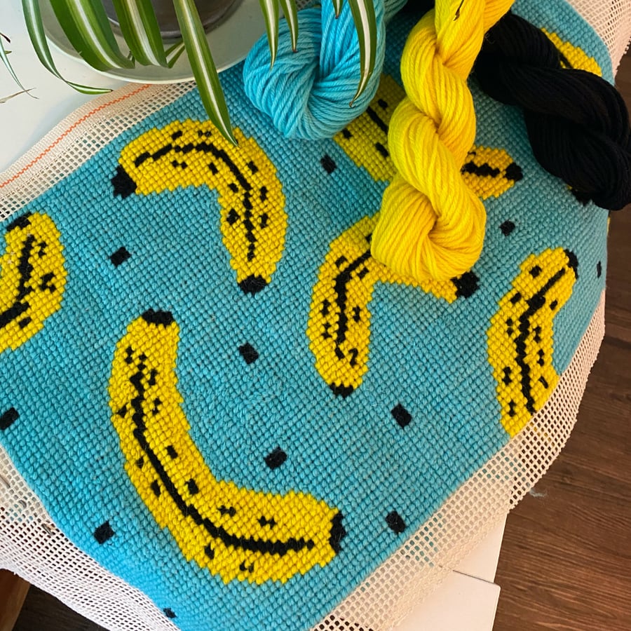 Banana and Watermelon Tapestry Cross Stich Kits