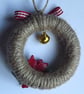 Set Of 3 Mini wreath Christmas decorations  - Image 5