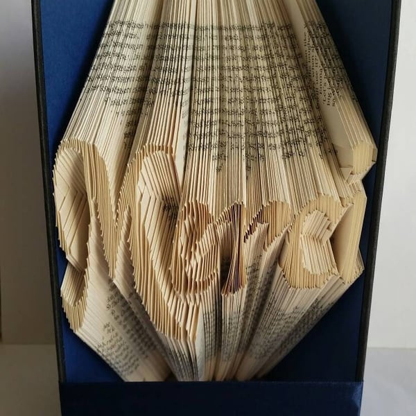 Merci book fold,Thank you, French teacher thank... - Folksy