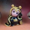 Bustling Bee 'Burrr' OOAK Sculpt by Ann Galvin Gnome Village