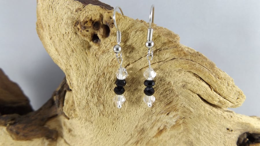  crystal earrings