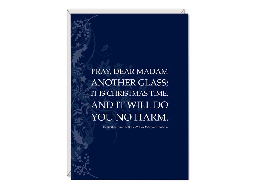 The Kickleburrys on The Rhine Greetings Card – William Makepeace Thackeray