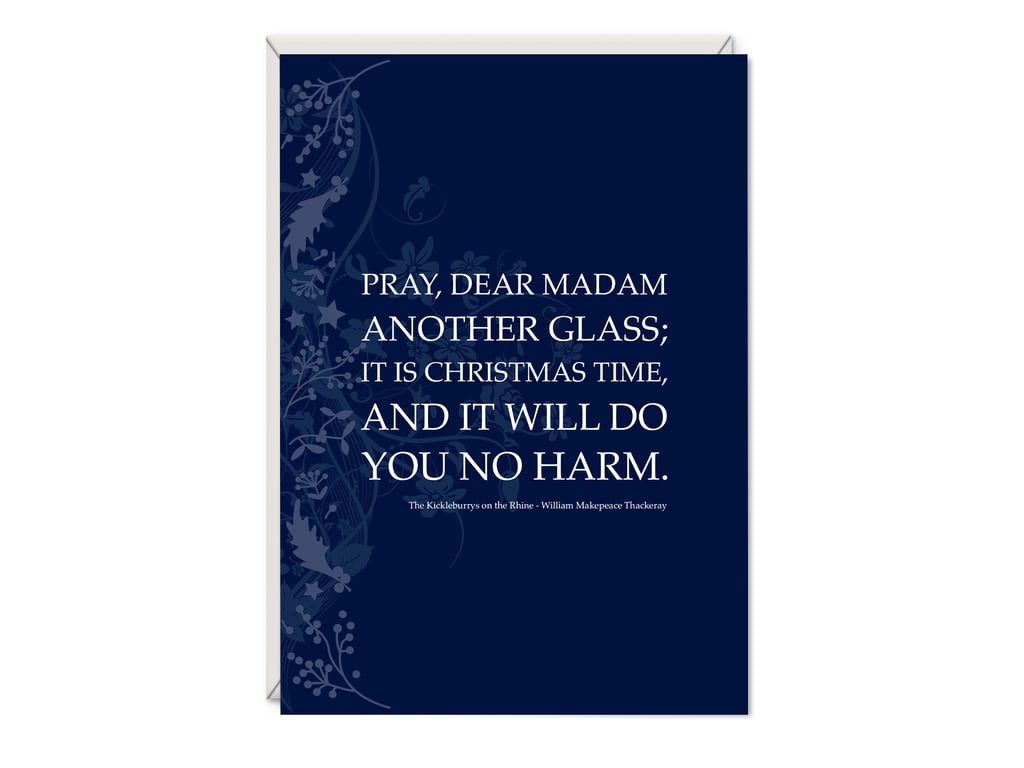 The Kickleburrys on The Rhine Greetings Card – William Makepeace Thackeray