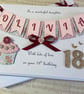 Personalised Boxed Birthday Card Any Age Daughter Granddaughter Mum 18 21 30 60  - Image 8